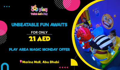 Marina Mall Play Area Magic Monday Offer